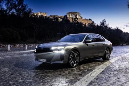 BMW i7: Η Ηλεκτρική λιμουζίνα της BMW σε Ελληνικό έδαφος